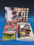 A folder of mainly Manchester United football programmes from 1960 onwards, together with a 1998