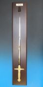 Franklin Mint reproduction of the sword of Napoleon 