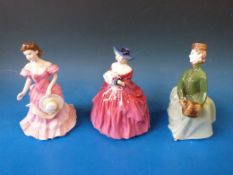 Three Royal Doulton figurines 