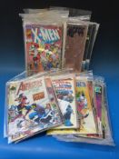 A large collection of Marvel comics (approximately 380) to include 