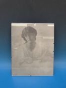 Dante Gabriel Rossetti (Pre-Raphaelite). Original platinotype photograph by Frederick Hollyer