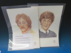 Lennon by Lennon - prints of John Lennon by Cynthia Lennon