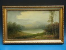 F. Schaefer pair of oils on canvas, possibly Austrian scenes