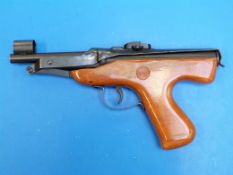 A Diana MKIV .177 air pistol, no visible serial number