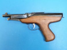 A Diana MKIV .177 air pistol, no visible serial number