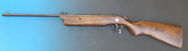 A Diana model 76 .177 air rifle, serial number not visible