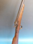 An HPS Patent .22 rook rifle (serial no K8772).   PLEASE NOTE THAT A VALID RELEVANT