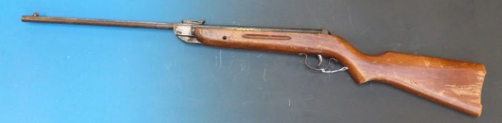 A Diana model 25 .177 air rifle, serial number 965 RA