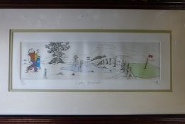 An oil on board of Venice (36cm x 43cm) together with a smaller framed watercolour of Venice (10cm