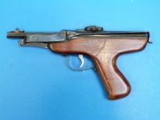 A Diana MKIV .177 air pistol, no visible serial number