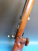 An Anschutz .22 target rifle, serial number 31064.  PLEASE NOTE THAT A VALID RELEVANT