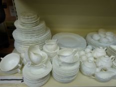 A large quantity of relief moulded Coalport / Wedgwood 