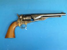 A Pietta New Army 44 black powder revolver serial number 172518.  PLEASE NOTE THAT A VALID RELEVANT
