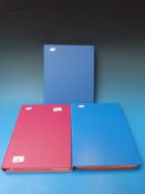 Three albums of mint Isle of Man stamps