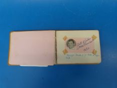 An album containing mainly boxing and cricket related autographs including Jimmy Wilde 1951, Jack