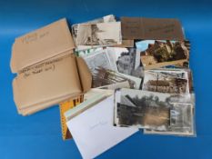 A large collection of postcards to include Gloucestershire, Herefordshire, Worcester, Surrey &
