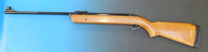 A BSA Mercury .22 air rifle, serial number ZB4222