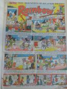 A quantity of 'Rainbow' comics from number 1803 July 3rd 1954 to December 25th 1954 number 1828