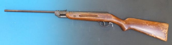 A Slavia 618 .177 air rifle, serial number not visible