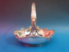 A WMF Art Nouveau plated fruit basket c1910