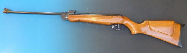 A Webley Hawk .22 air rifle, no visible serial number