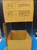 A WWII RAF signalling kite in tube