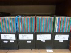 The Book Collector 1984-2004; extensive run; no 1-134 complete, no 139-249 near complete, many