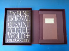 The Benedictional of Saint Aethewold with commentary book by Andrew Prescott, The Folio Society