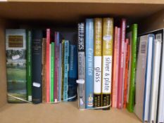 Four Miller's Guides for Glass and Ceramics, one book on Lloyd-Loom, Amin Jaffer's Made for