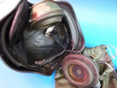 Two Royal Naval uniforms, one label reading Lt.Cmdr L Pask RNVR together with cap, waistcoat