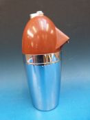A Norman Bel Geddes Art Deco soda siphon 'Soda King' by Walter Kidde Co Inc USA