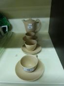 A retro coffee set