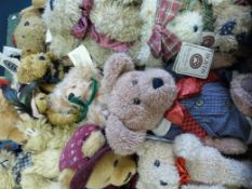 Eighteen mainly Boyds bears