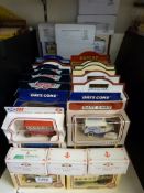A large collection of Lledo and Oxford diecast model vehicles,
