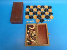 Eight probably 19thC dice,