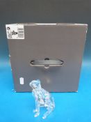 Swarovski crystal cheetah (9.