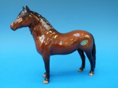 A Beswick Dartmoor pony from the Mountain and Moorland series