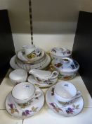 A collection of Royal Worcester 