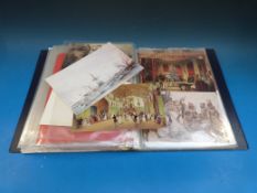 An album of Christmas cards from Downing Street and the Royal Household,