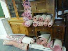 More than 20 modern thick pile rugs, carpets and mats,