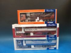 Three Corgi limited edition 1:50 scale diecast model lorries Reid's Transport cc13206,