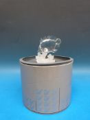 Swarovski crystal butterfly fish (in original box)