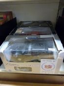 Three Anson limited edition model vehicle sets one for 100 years of the Cadillac all in original