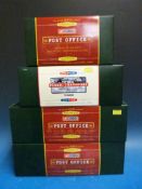 Four Corgi Premium limited edition diecast model vehicles three from the Post Office range and one