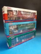 Three Corgi Hauliers of Renown 1:50 scale diecast model lorries K&P Iddon cc11912, C.