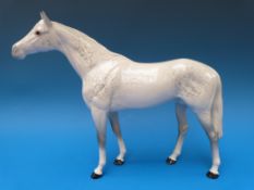 A large Beswick racehorse,