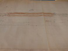 Four signal box, track and other diagrams,