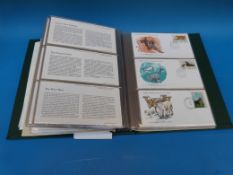 The Official Collection of World Wildlife first day covers in presentation album