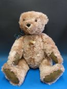 A very large Hermann Original mohair teddy bear with jointed limbs and growler limited edition 216