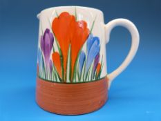 A Clarice Cliff jug,